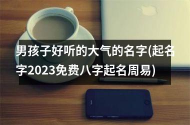 男孩子好听的大气的名字(起名字2023免费八字起名周易)