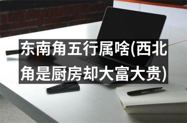 <h3>东南角五行属啥(西北角是厨房却大富大贵)