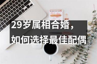 <h3>29岁属相合婚，如何选择佳配偶