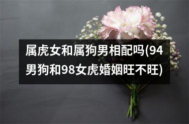 <h3>属虎女和属狗男相配吗(94男狗和98女虎婚姻旺不旺)