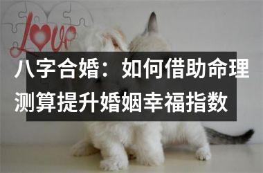 <h3>八字合婚：如何借助命理测算提升婚姻幸福指数