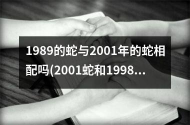 <h3>1989的蛇与2001年的蛇相配吗(2001蛇和1998虎相配婚姻如何)